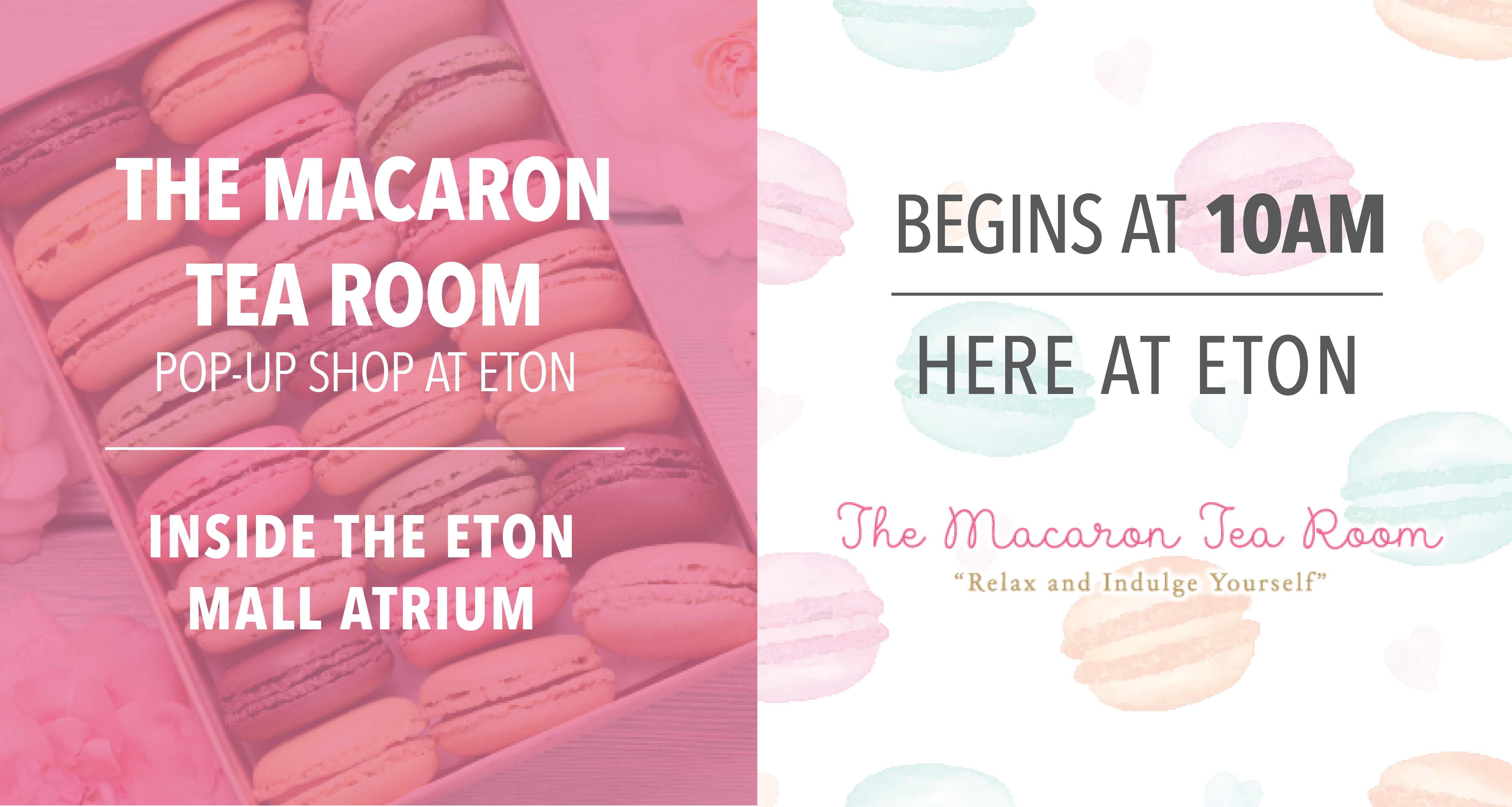 The Macaron Tea Room Pop-Up