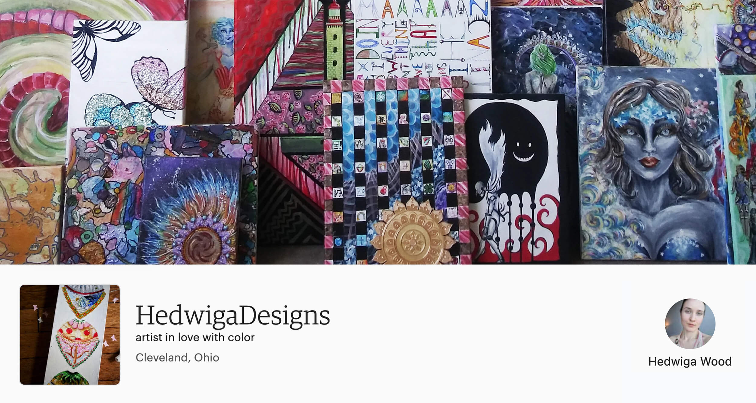 Hedwiga Designs Art Display